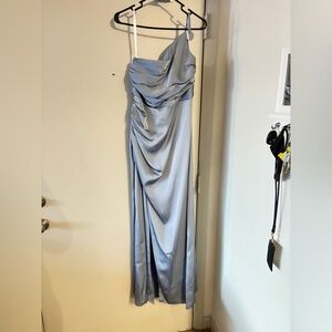 Azazie Eren Bridesmaid Dress - Dusty Blue